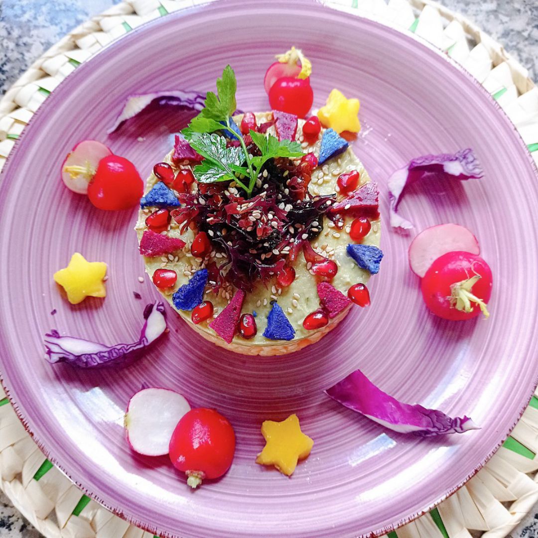 Tartar vegano de aprovechamiento 馃挌馃寛 Paso 2 Tartar vegano de aprovechamiento 馃挌馃寛 Paso 2