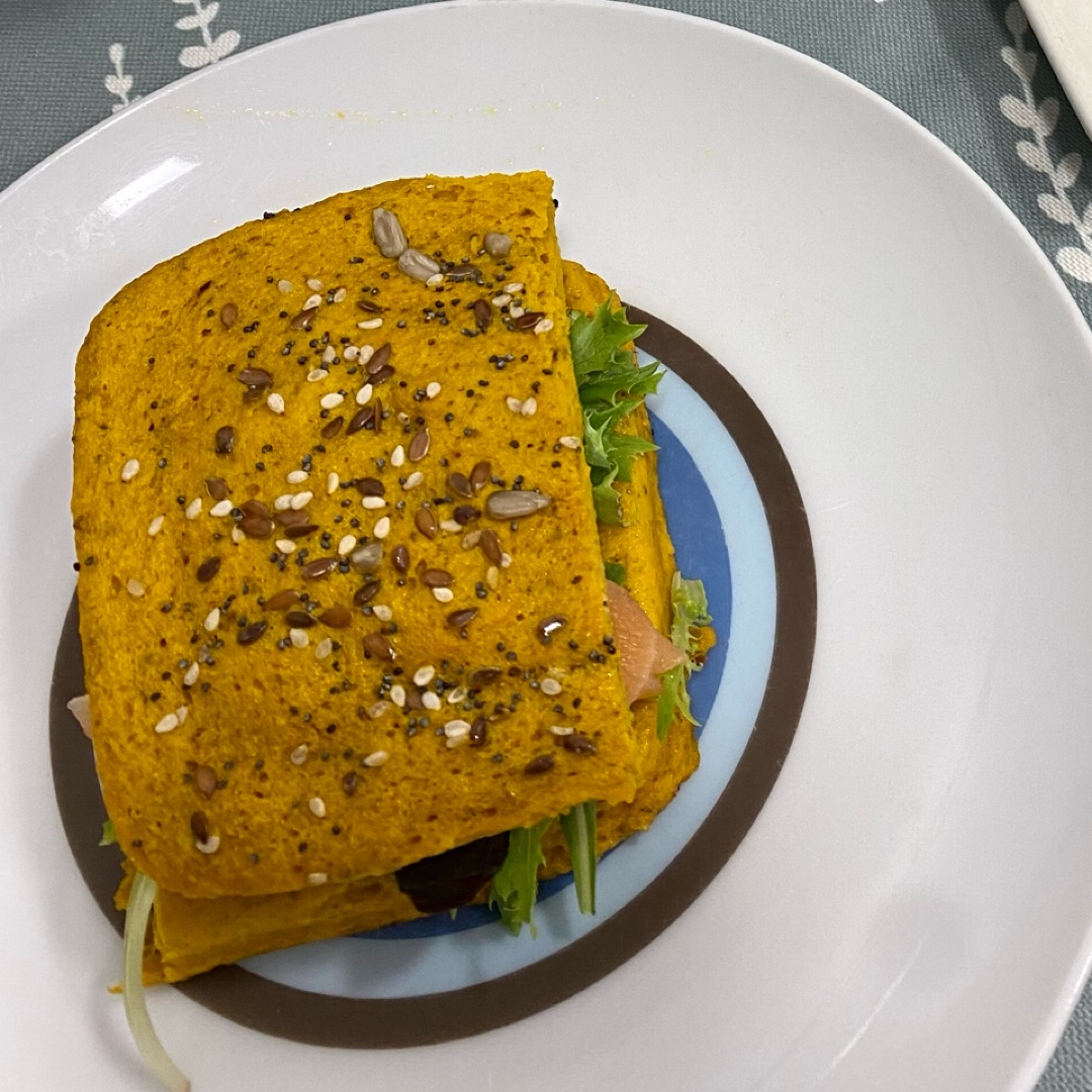 Sándwich de pan de zanahoria 🥕  Paso 5