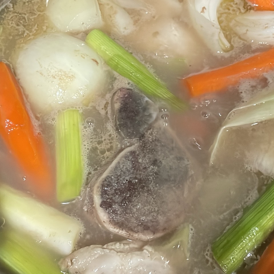 Caldo con tropiezos Caldo con tropiezos