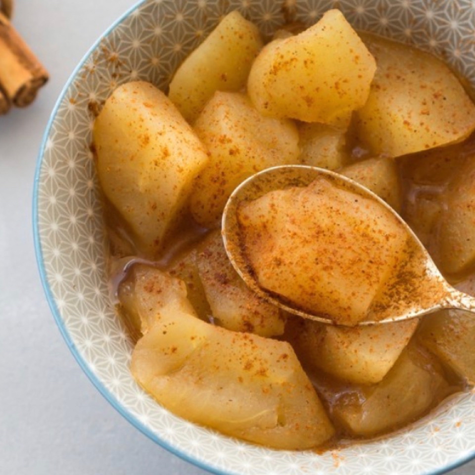 Manzanas con canela Manzanas con canela