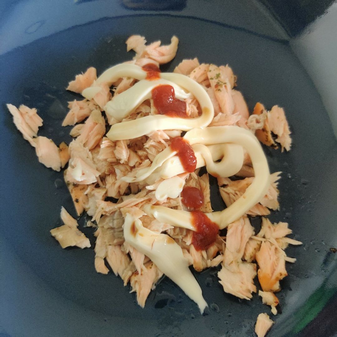 Bowl de salmón con espinacas y arroz Paso 3 Bowl de salmón con espinacas y arroz Paso 3