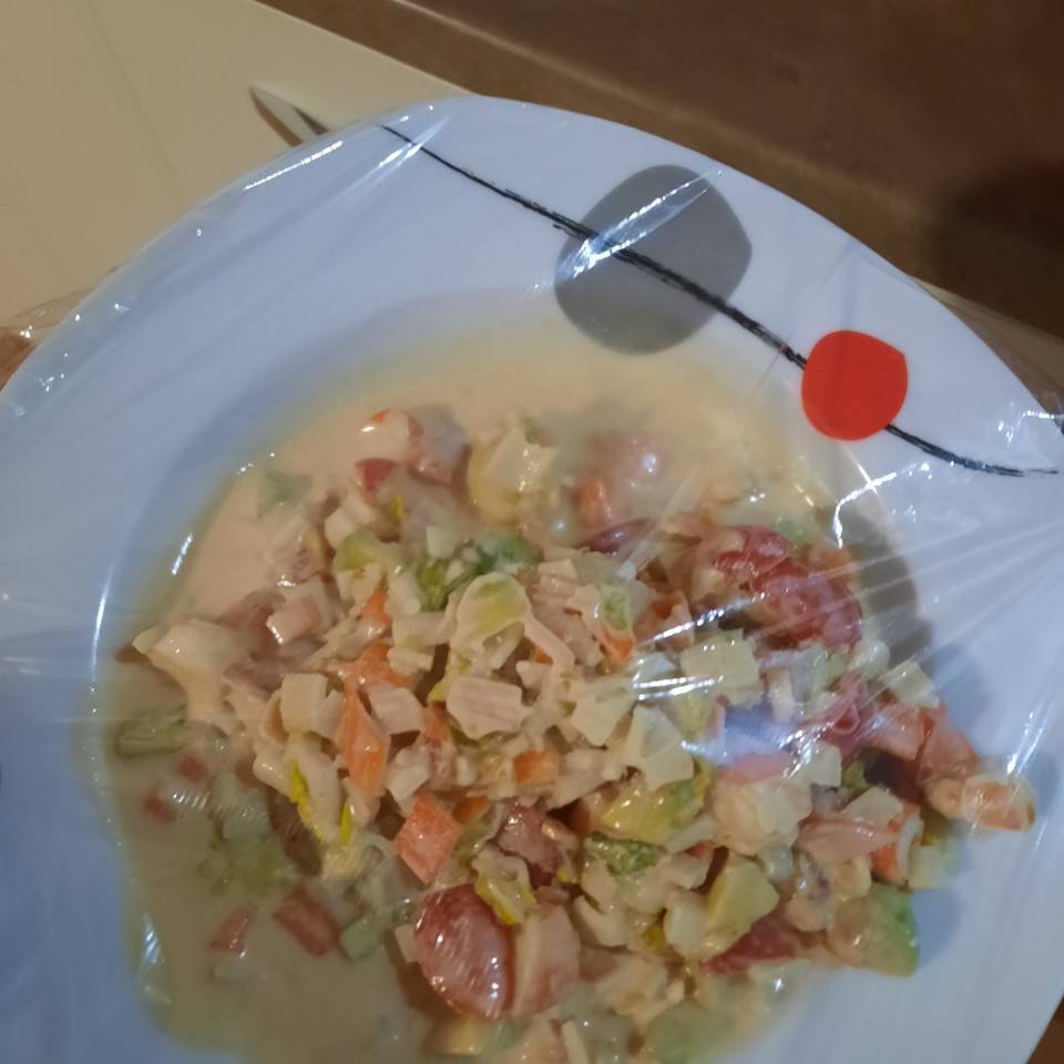 Ensalada de gambas 