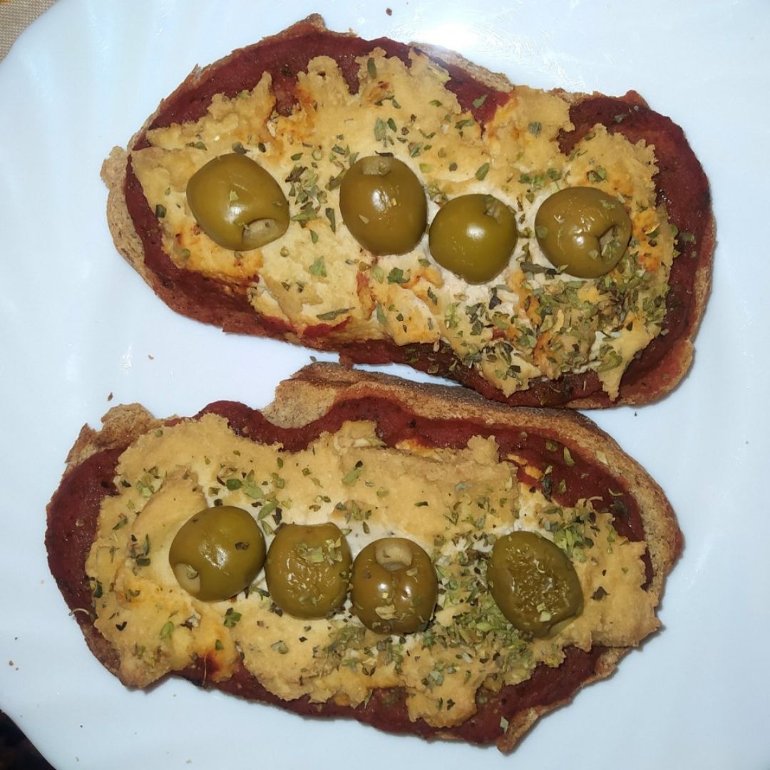 🍕 Pizza panini vegana 🍕 🍕 Pizza panini vegana 🍕