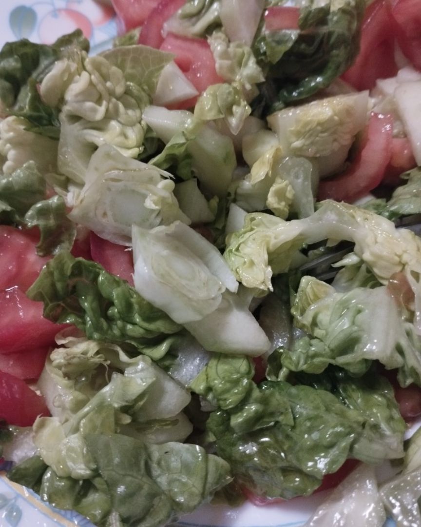Ensalada pelirroja