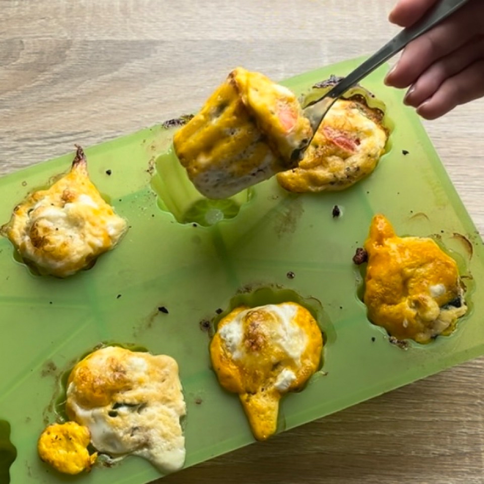 Muffins de huevo