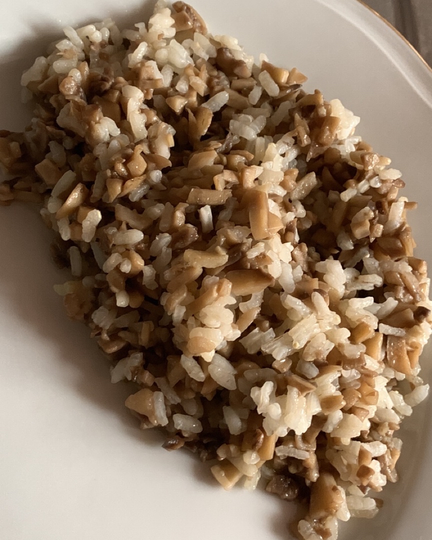 Arroz con champiñones🍚🍄 Arroz con champiñones🍚🍄