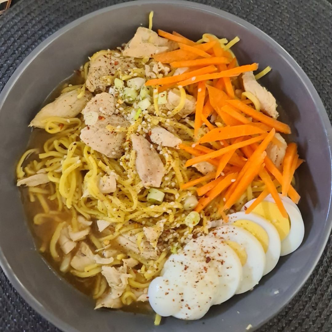 Ramen de pollo rápido 🍗💨 Ramen de pollo rápido 🍗💨