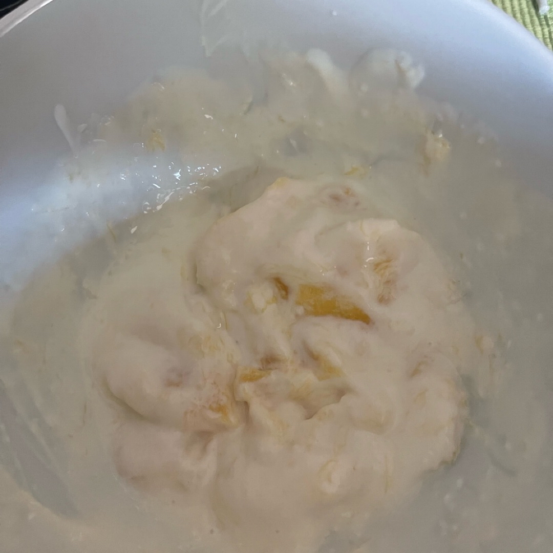 Yogur con Mango Yogur con Mango