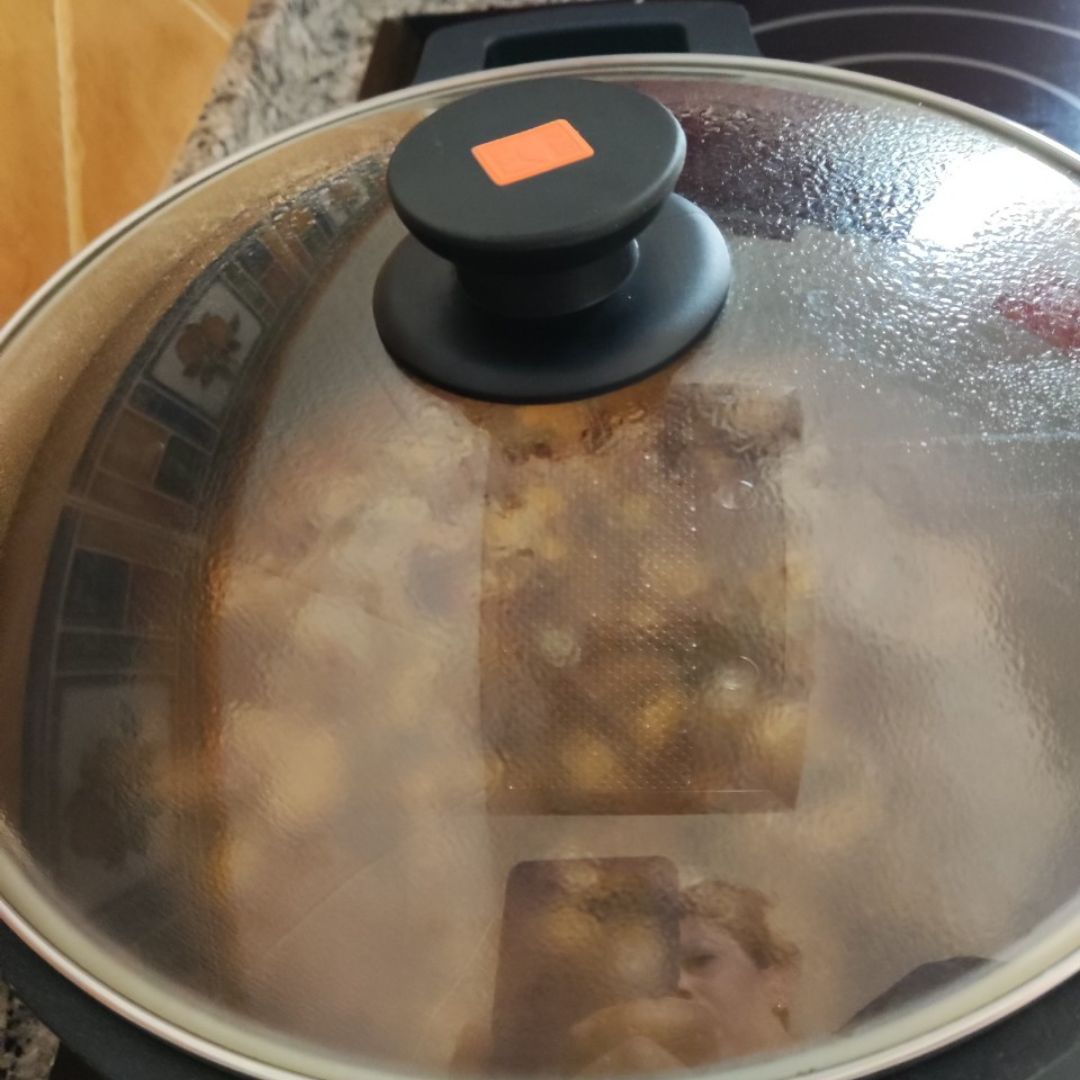 Fideuá de carne y verduras Paso 2 Fideuá de carne y verduras Paso 2
