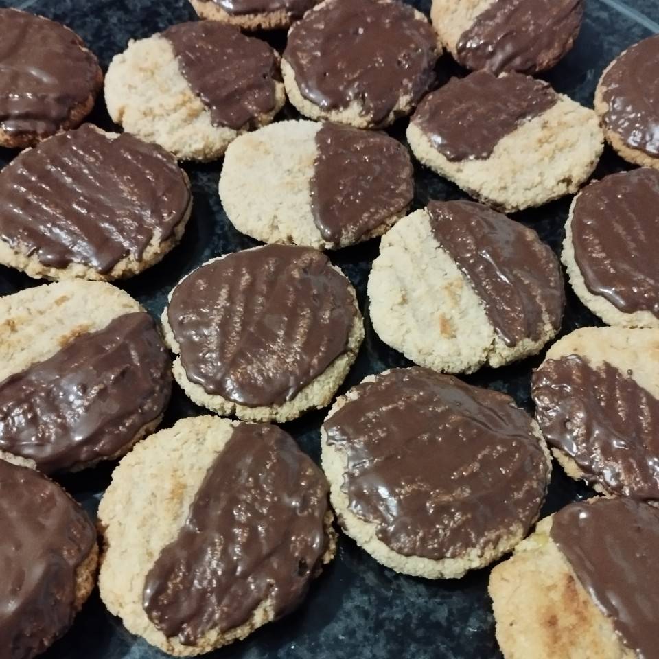 Galletas de dos ingredientes 😋 Galletas de dos ingredientes 😋