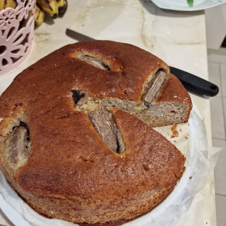 Bizcocho de plátanos/banana