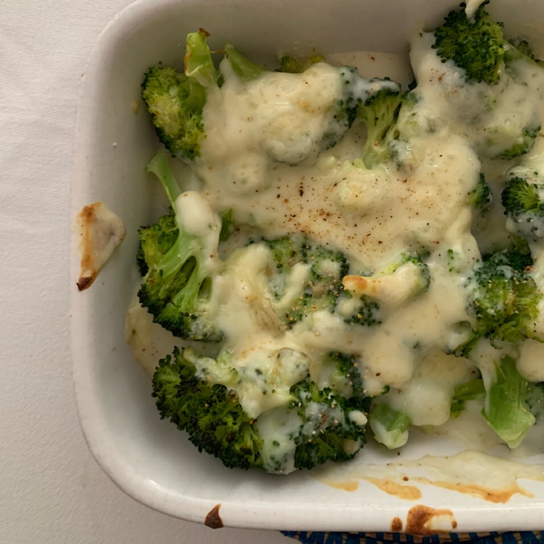Brócoli gratinado Brócoli gratinado