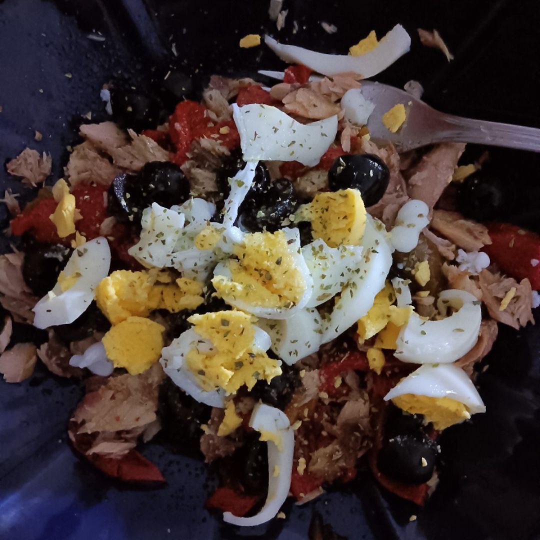 Pimientos con atún 