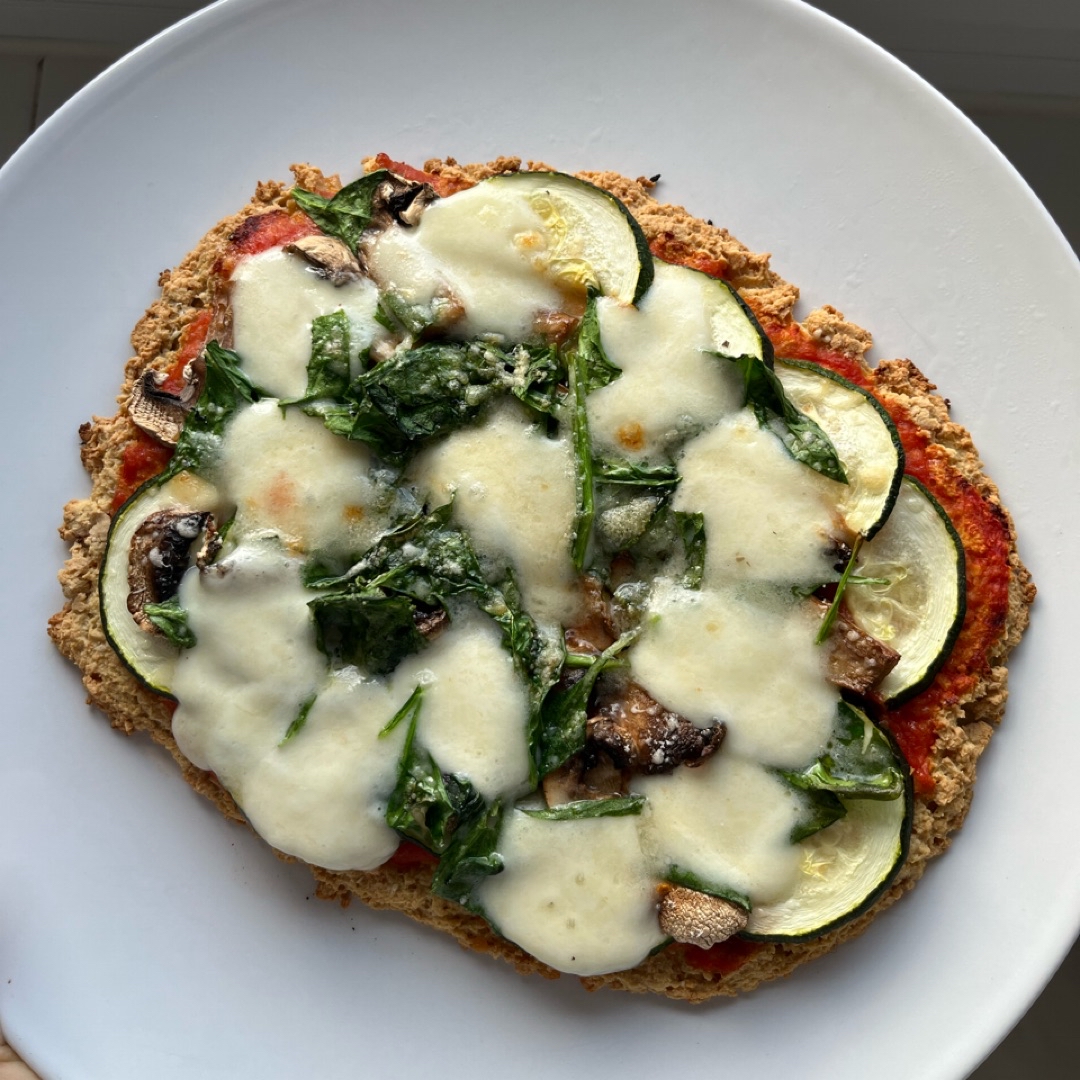 Pizza con base de tofu Paso 6 Pizza con base de tofu Paso 6