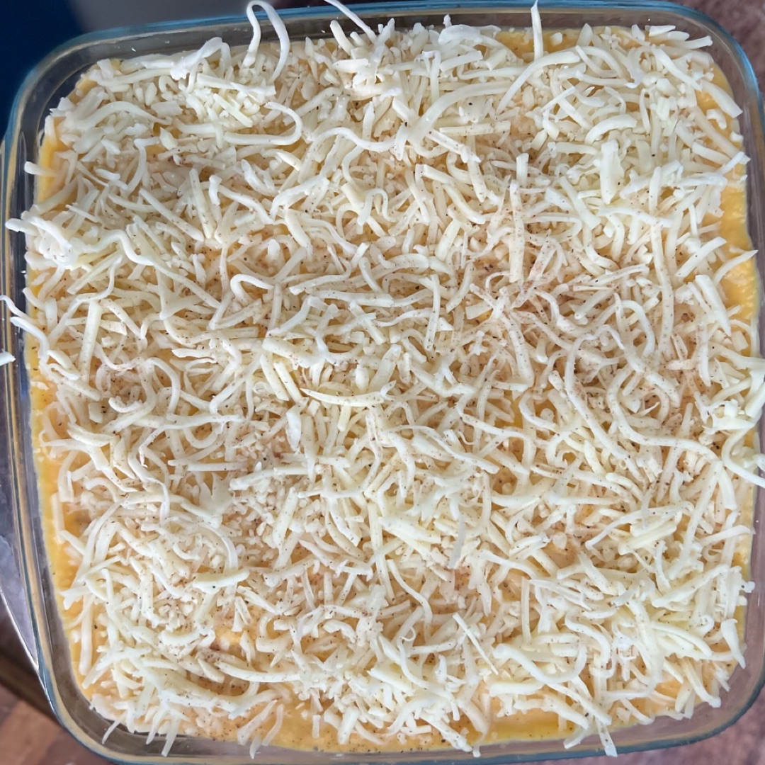 Gratinado de pasta al huevo, salsa de calabaza y dos quesos Paso 3 Gratinado de pasta al huevo, salsa de calabaza y dos quesos Paso 3
