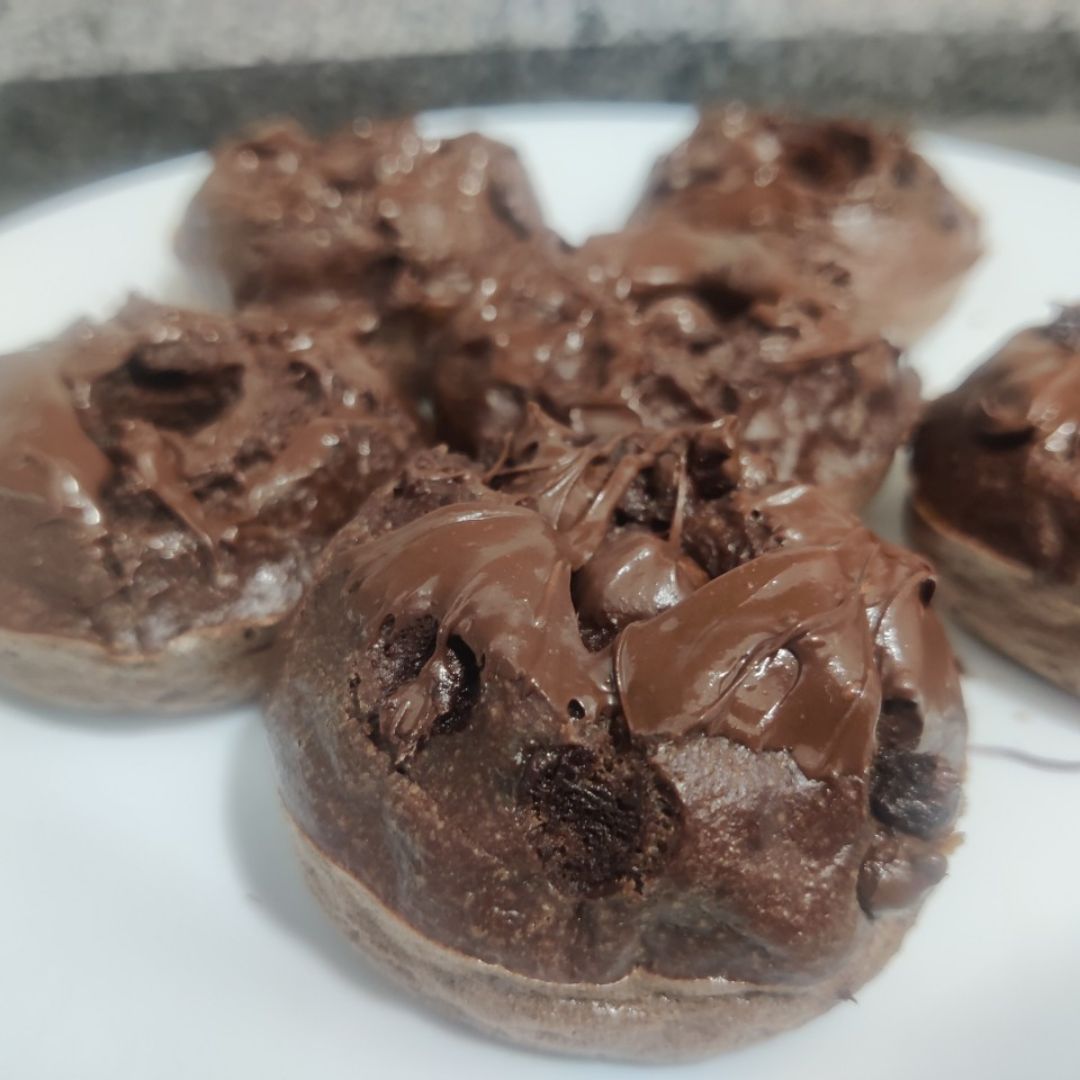 Donuts de chocolate Donuts de chocolate