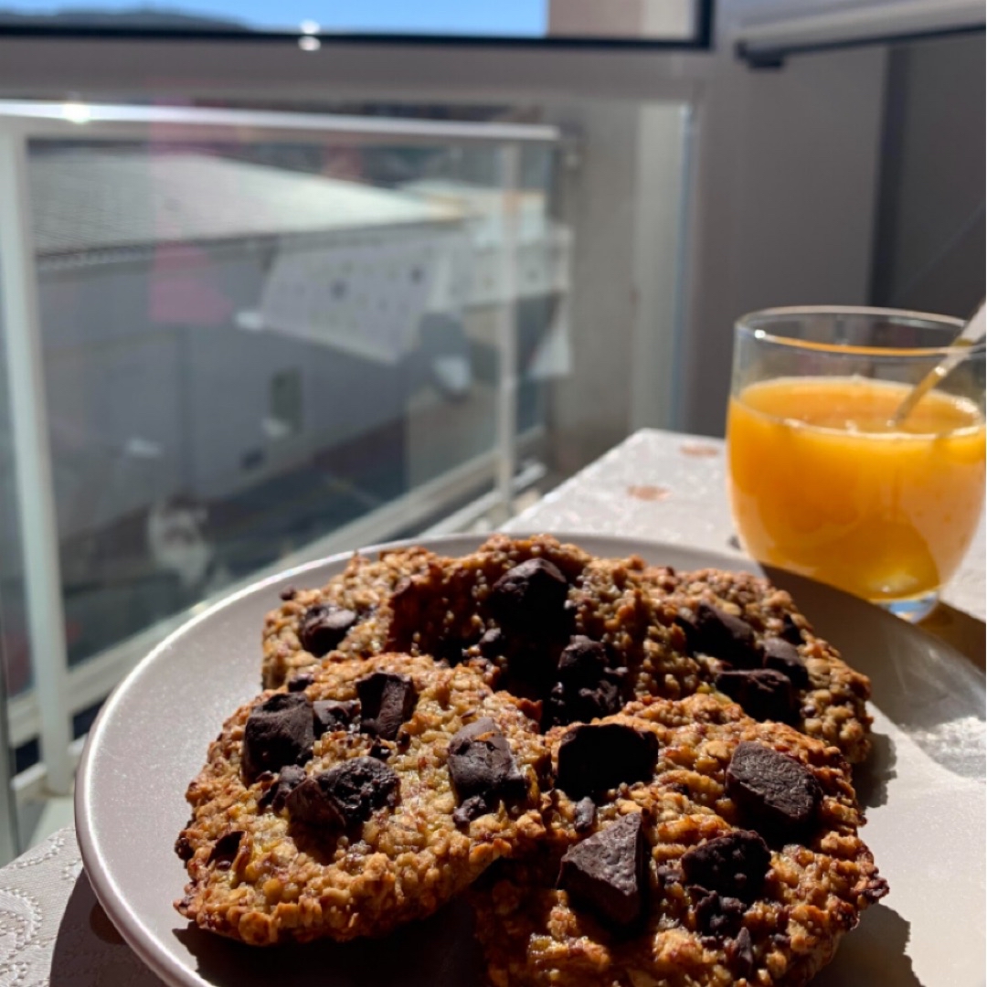 Galletas veganas de avena y plátano 🌱 Galletas veganas de avena y plátano 🌱