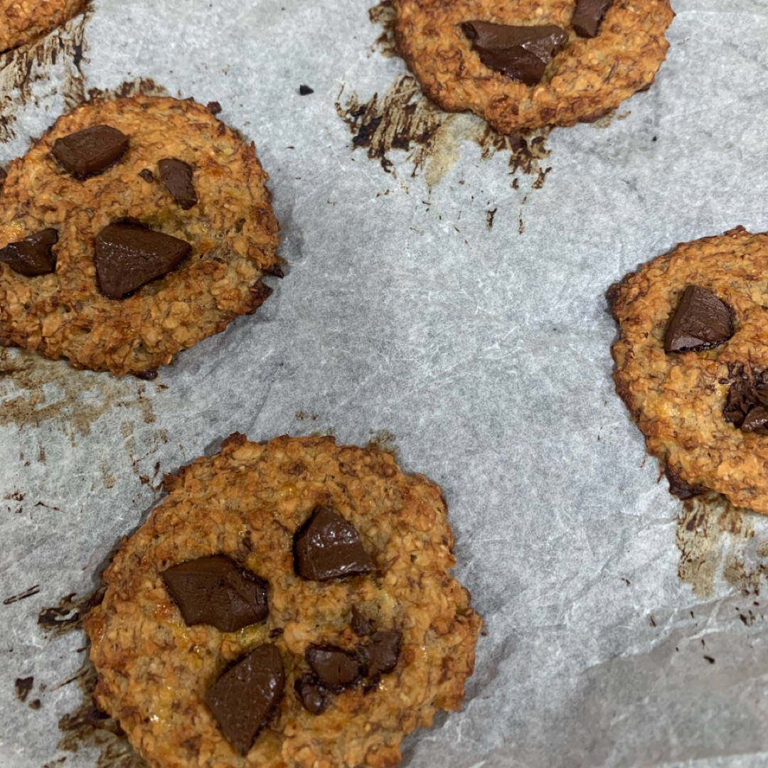 Galletas veganas de avena y plátano 🌱 Paso 2 Galletas veganas de avena y plátano 🌱 Paso 2