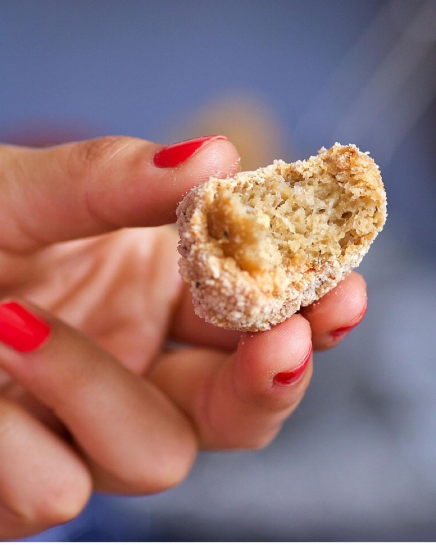 Nuggets super crujientes veganos de seitán Paso 4 Nuggets super crujientes veganos de seitán Paso 4
