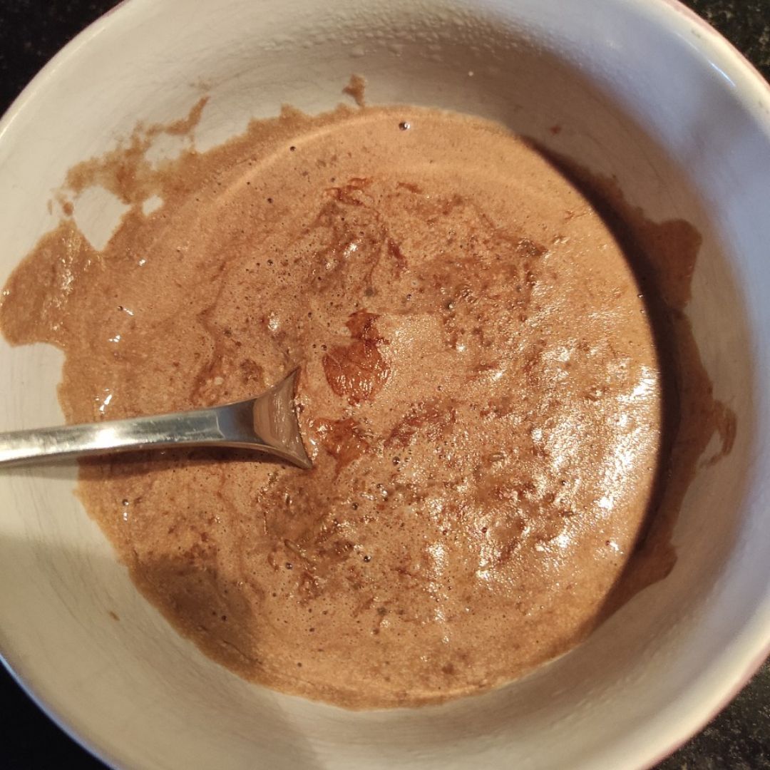 Porridge de avena al cacao Porridge de avena al cacao