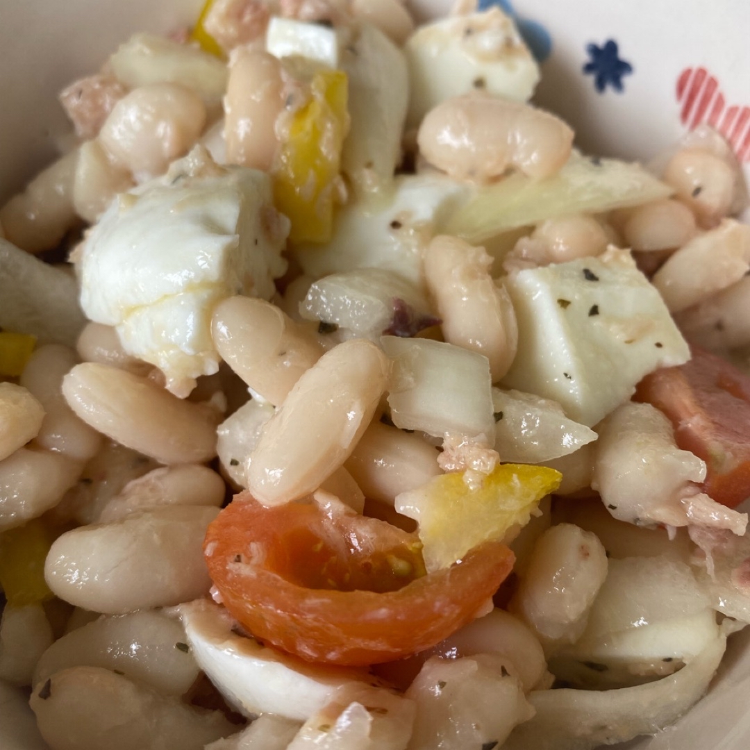 Ensalada alubias blancas