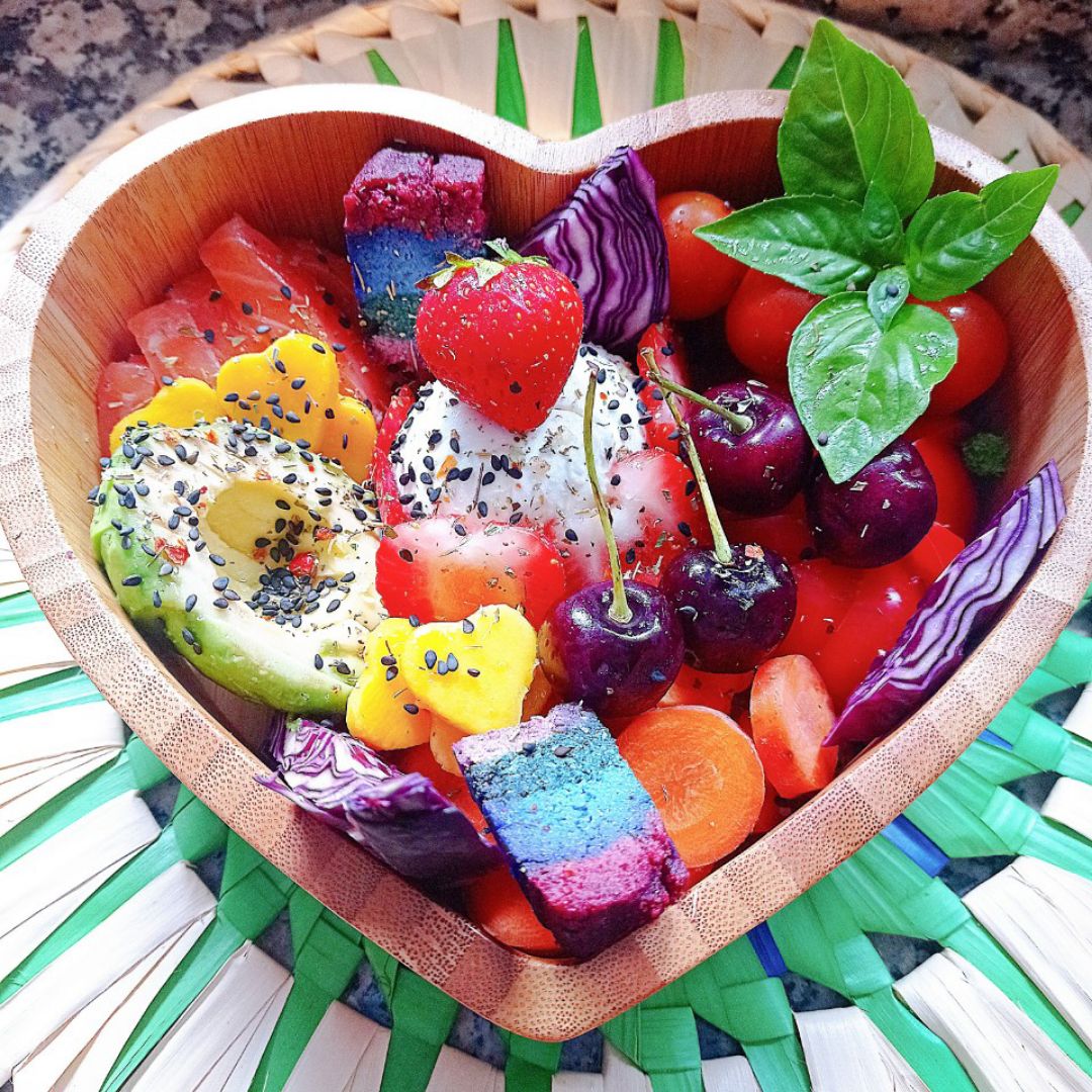 Buda bowl 🌈🌈 completo y nutritivo Paso 1 Buda bowl 🌈🌈 completo y nutritivo Paso 1
