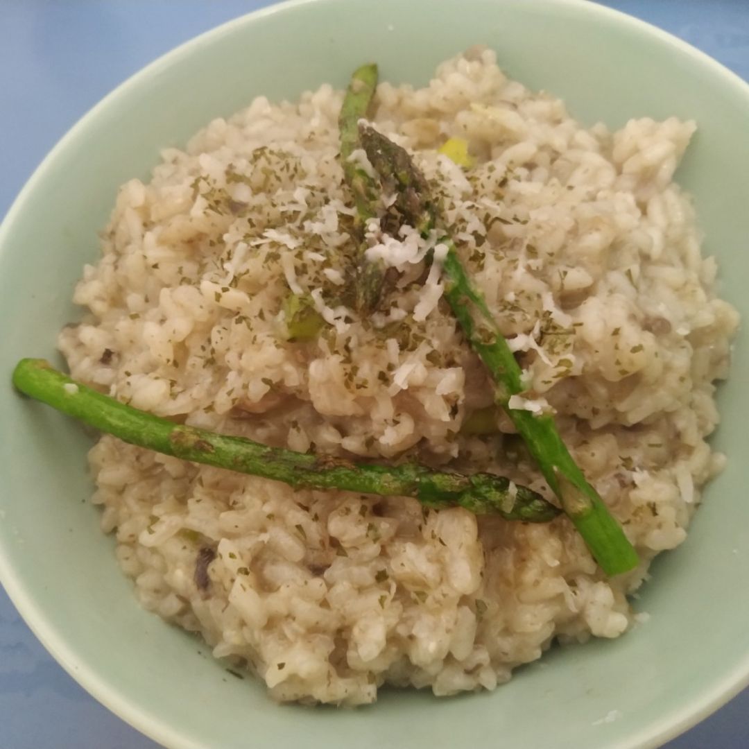 Risotto sabroso y sin vino Risotto sabroso y sin vino
