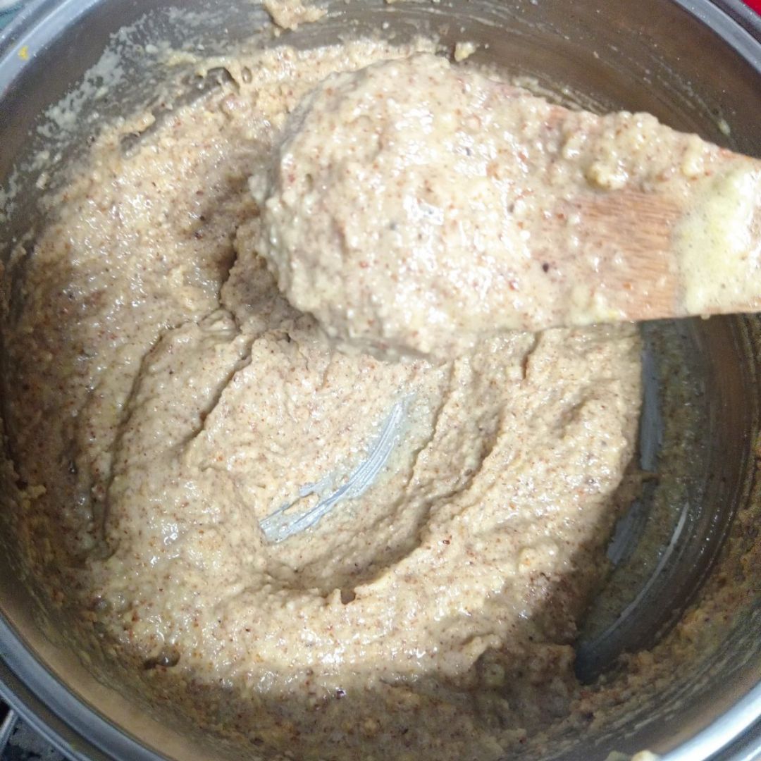 Turr贸n de almendra y manzana 馃崕 realfood Paso 6 Turr贸n de almendra y manzana 馃崕 realfood Paso 6