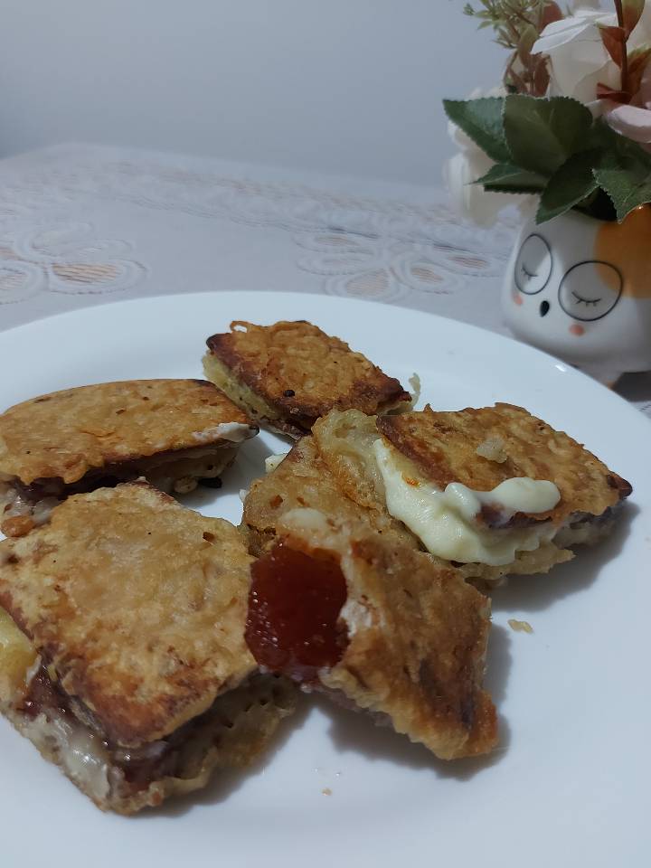 Amores escondidos (postre frito)