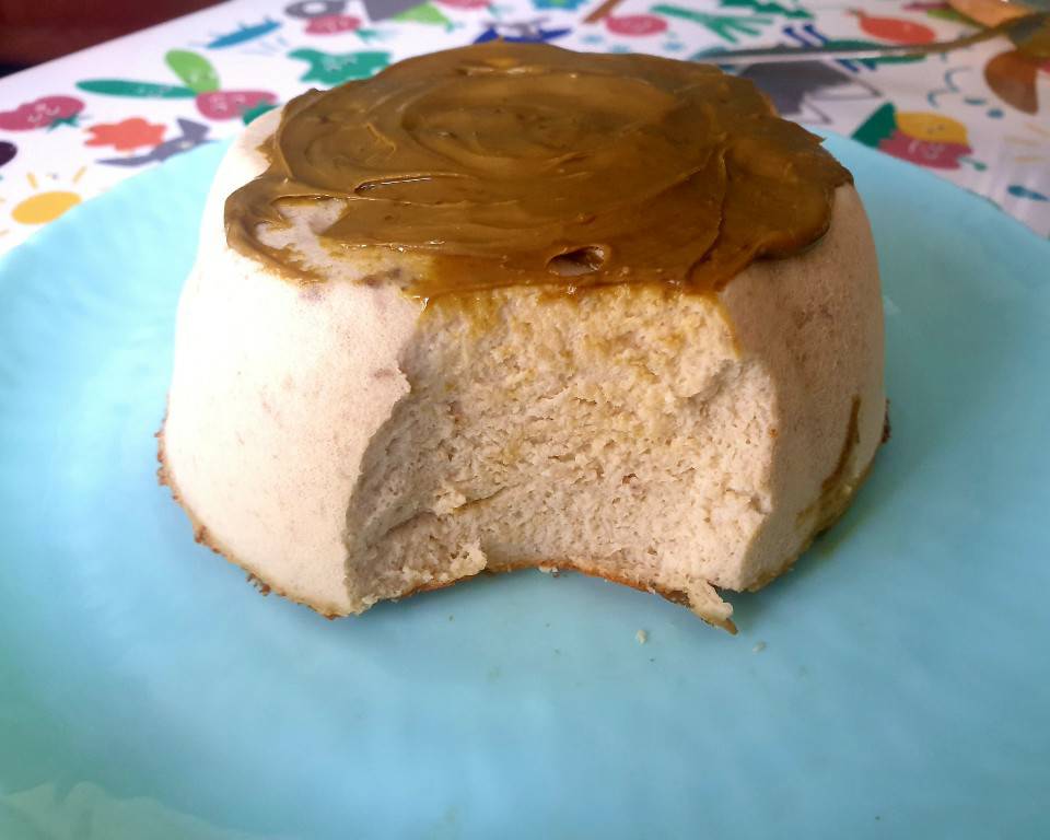 Flan de plátano Flan de plátano