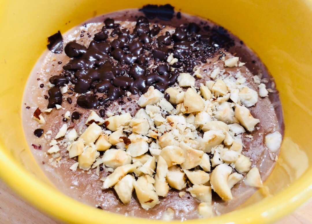 PORRIDGE DE NUTELLA SALUDABLE... 🤤🤤🤤 PORRIDGE DE NUTELLA SALUDABLE... 🤤🤤🤤
