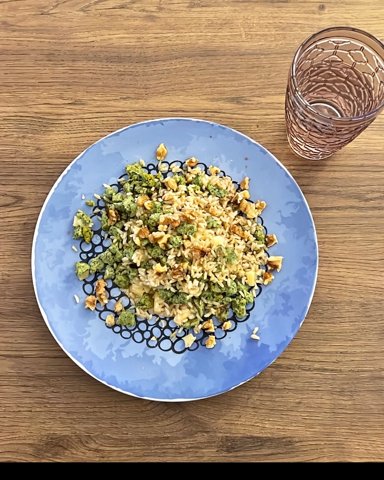 Arroz con hamburguesa 馃崥 Arroz con hamburguesa 馃崥