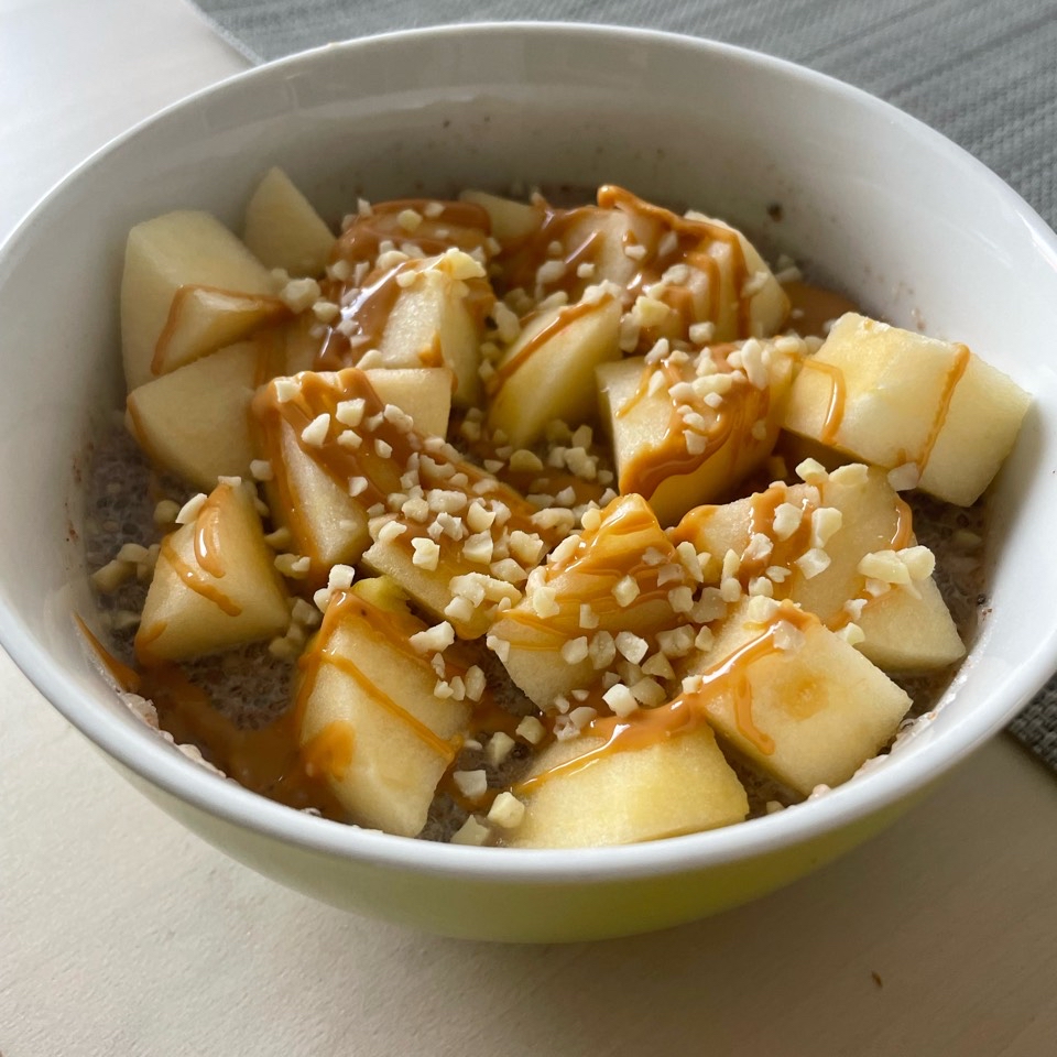 Gachas de avena y chia Gachas de avena y chia