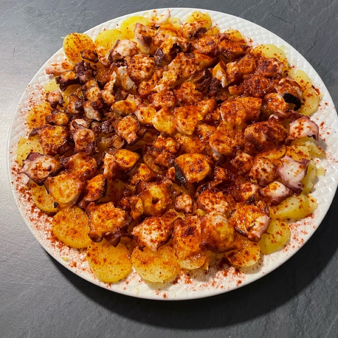 Pulpo a la gallega Pulpo a la gallega