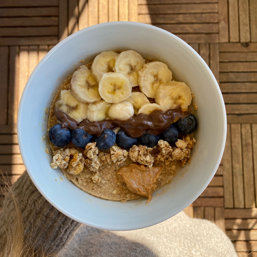 Porridge de avena proteico 🥣 Porridge de avena proteico 🥣