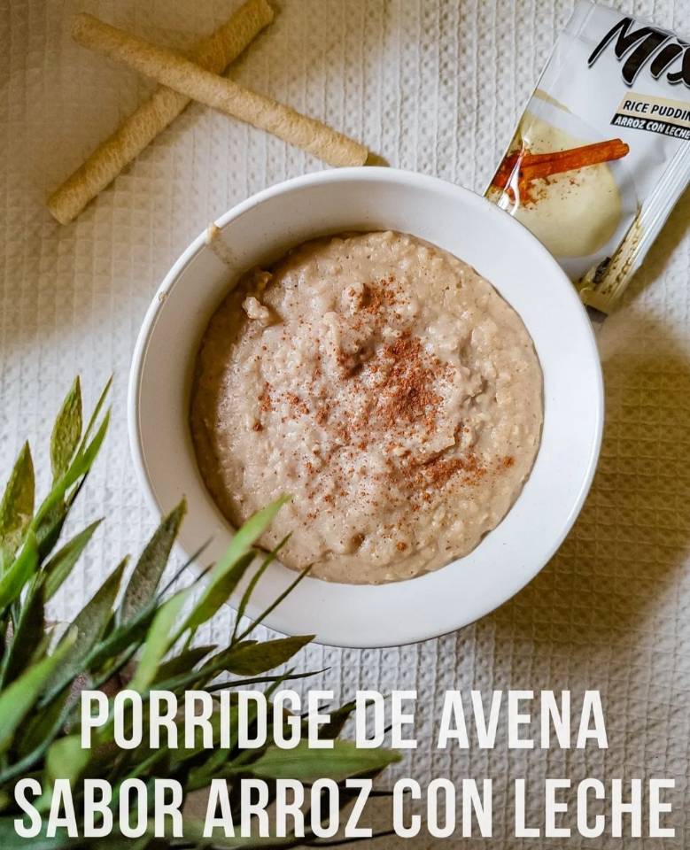Porridge de avena sabor arroz con leche 🥣 Porridge de avena sabor arroz con leche 🥣