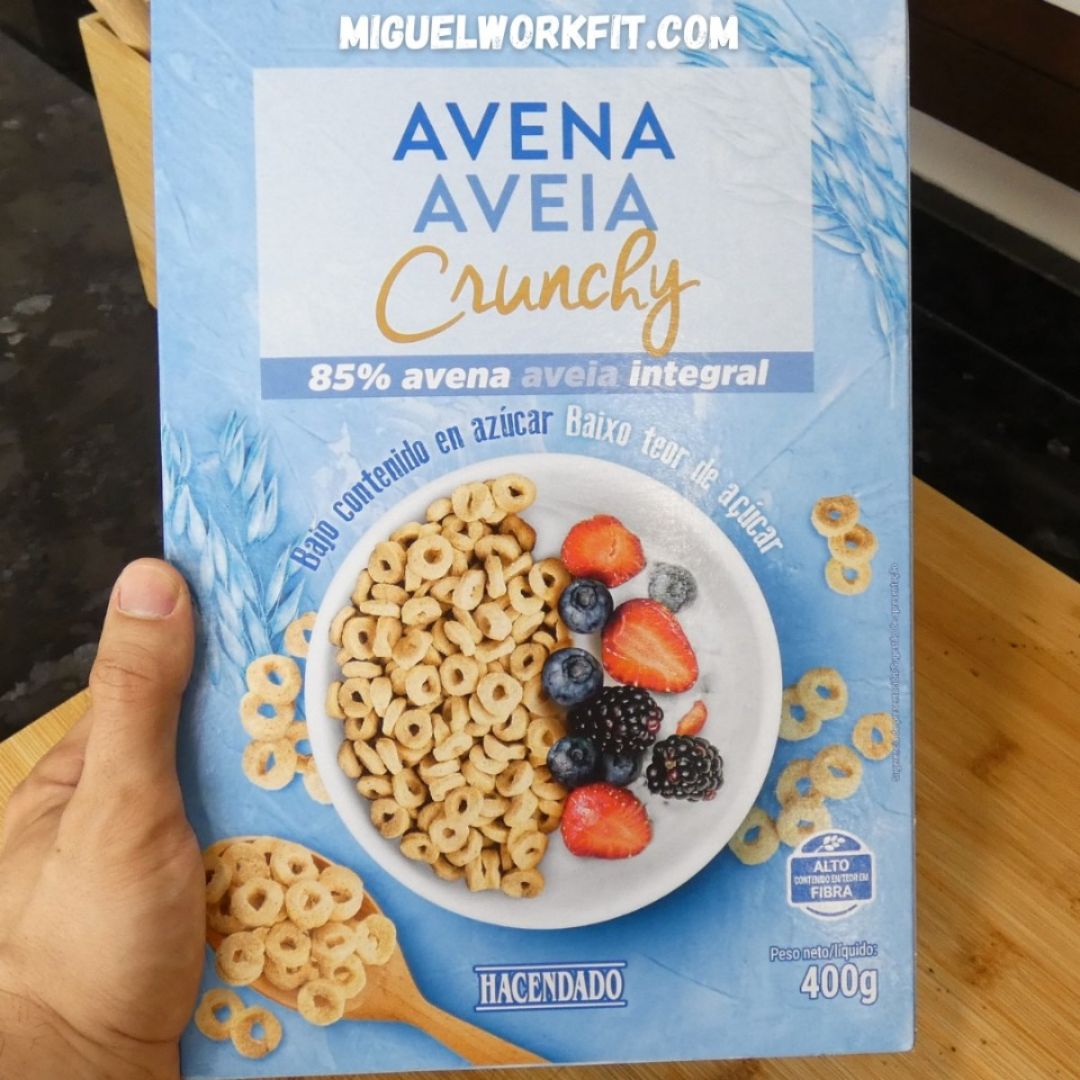 Avena crunchy con chocolate Avena crunchy con chocolate