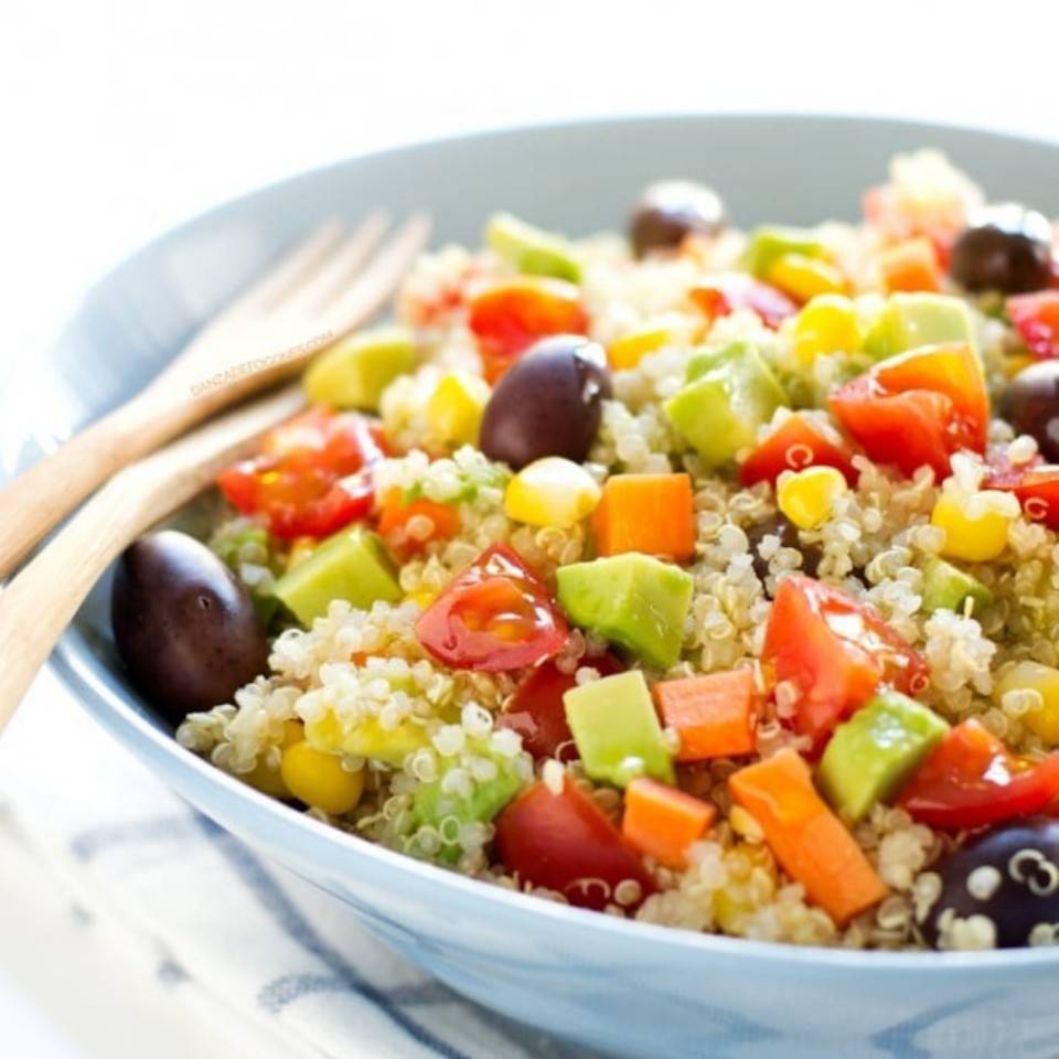 Quinoa con verduras 🥕🍅🫑