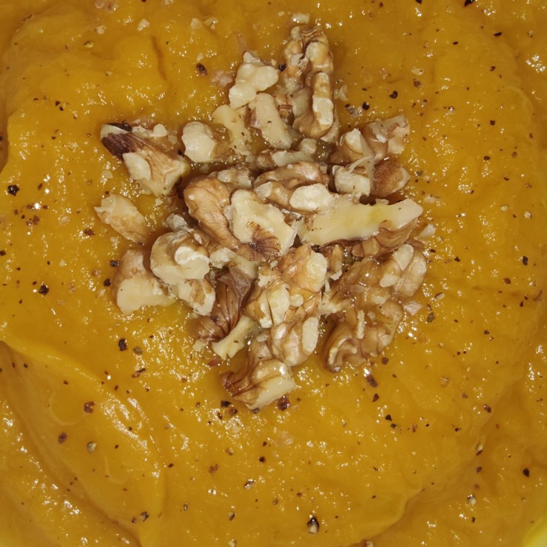 Crema de calabaza y jengibre 🧡 Crema de calabaza y jengibre 🧡