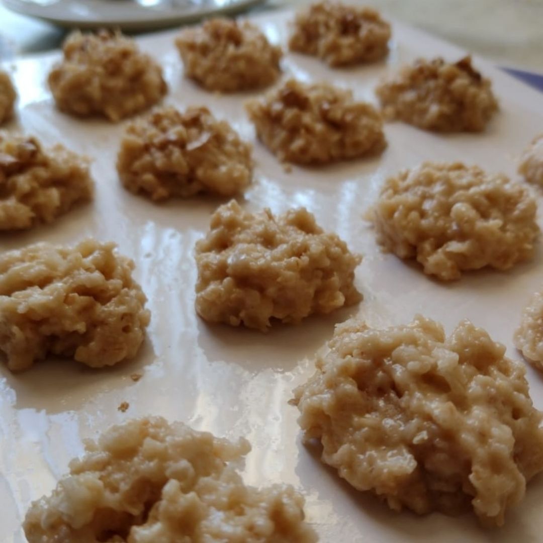 Galletas de avena y nueces Paso 9 Galletas de avena y nueces Paso 9