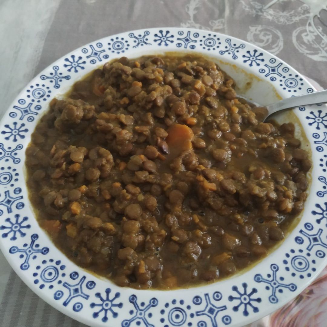 Lentejas verduras