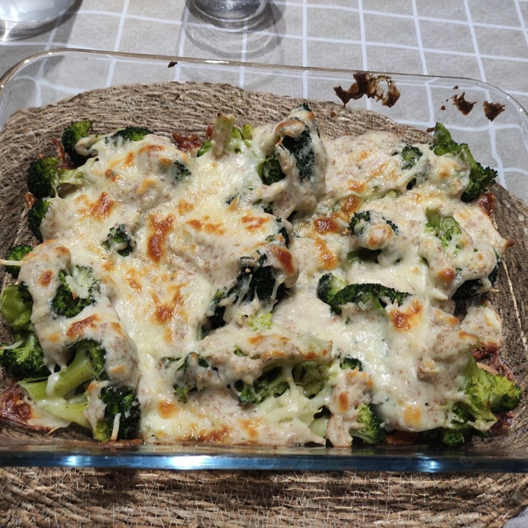 Brocoli gratinado