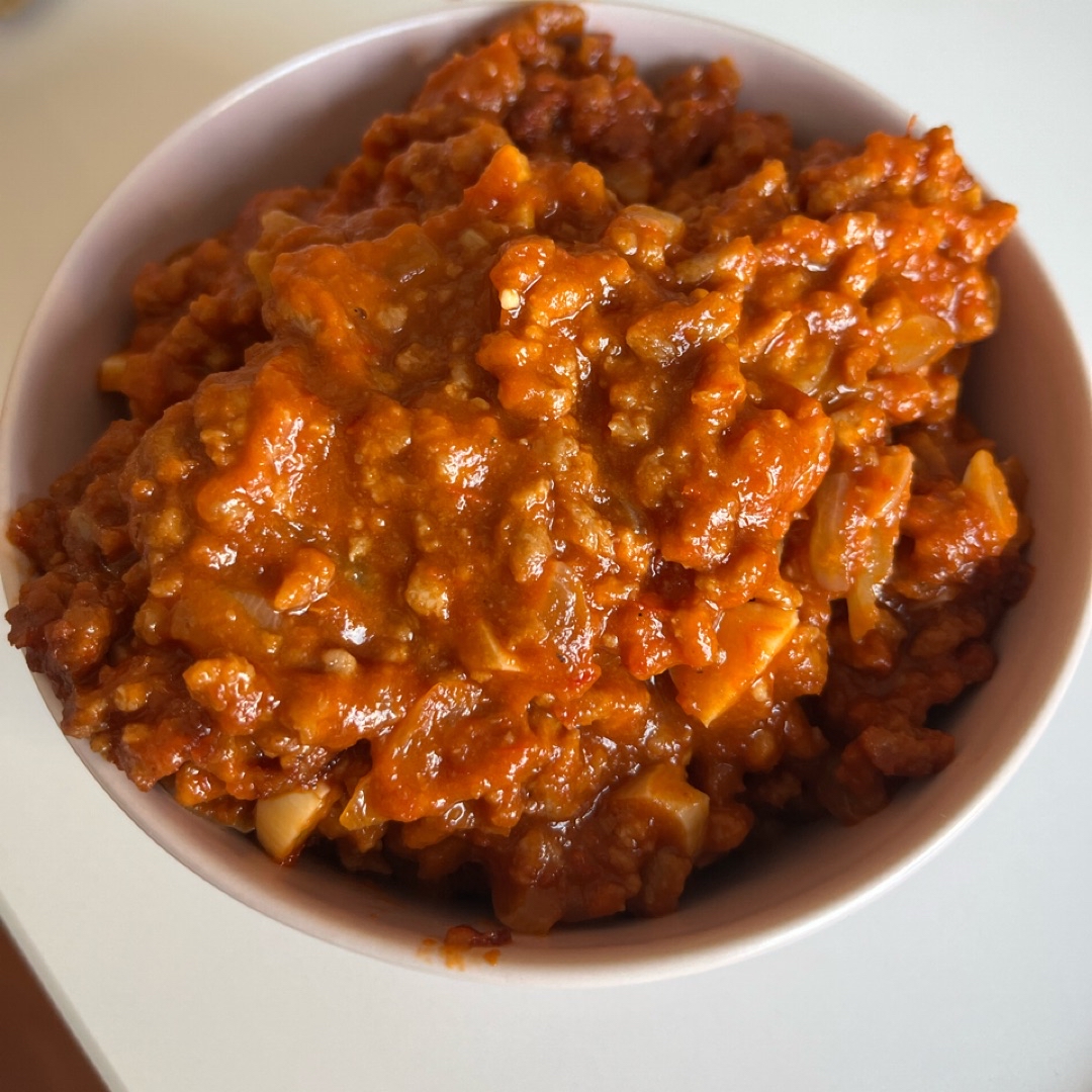Boloñesa vegetariana con Heura Boloñesa vegetariana con Heura