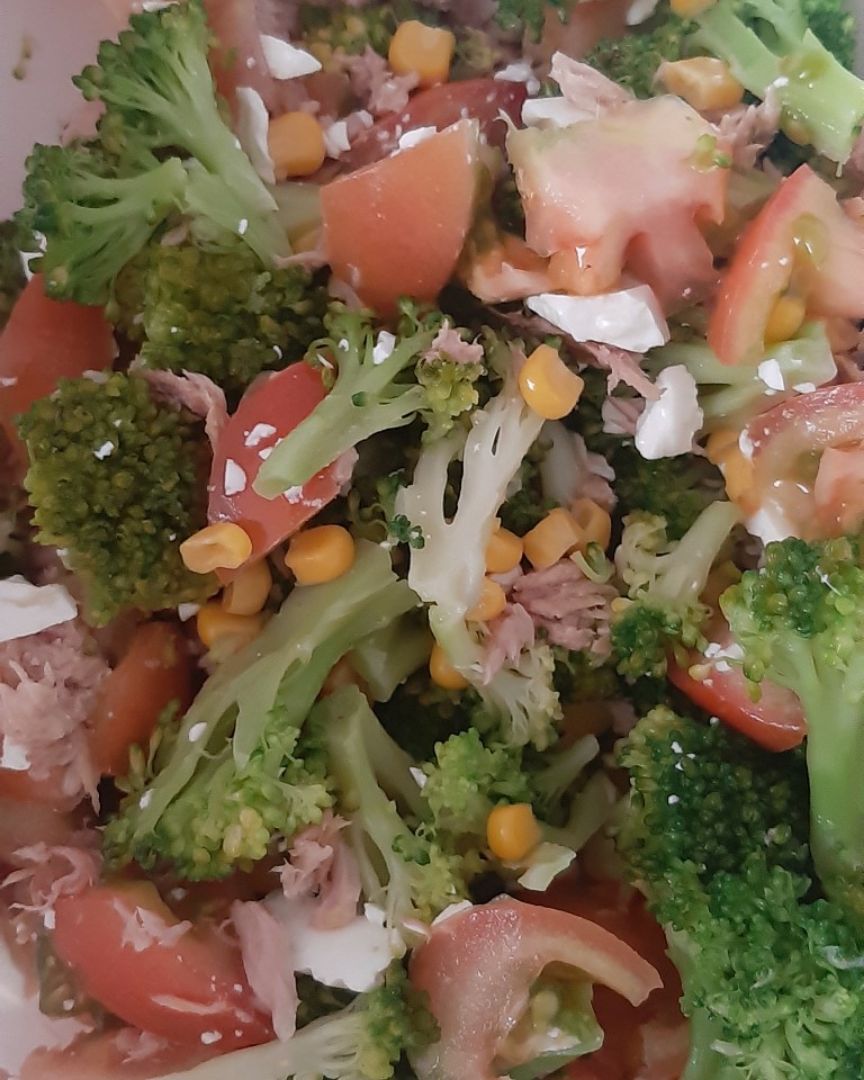Ensalada templada de brocoli