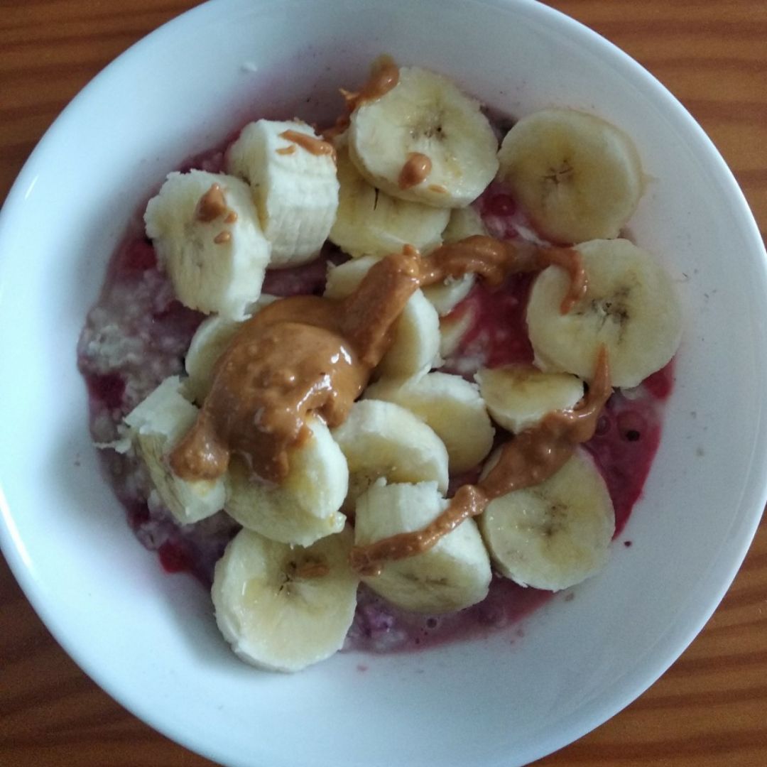 Porridge al microondas Porridge al microondas