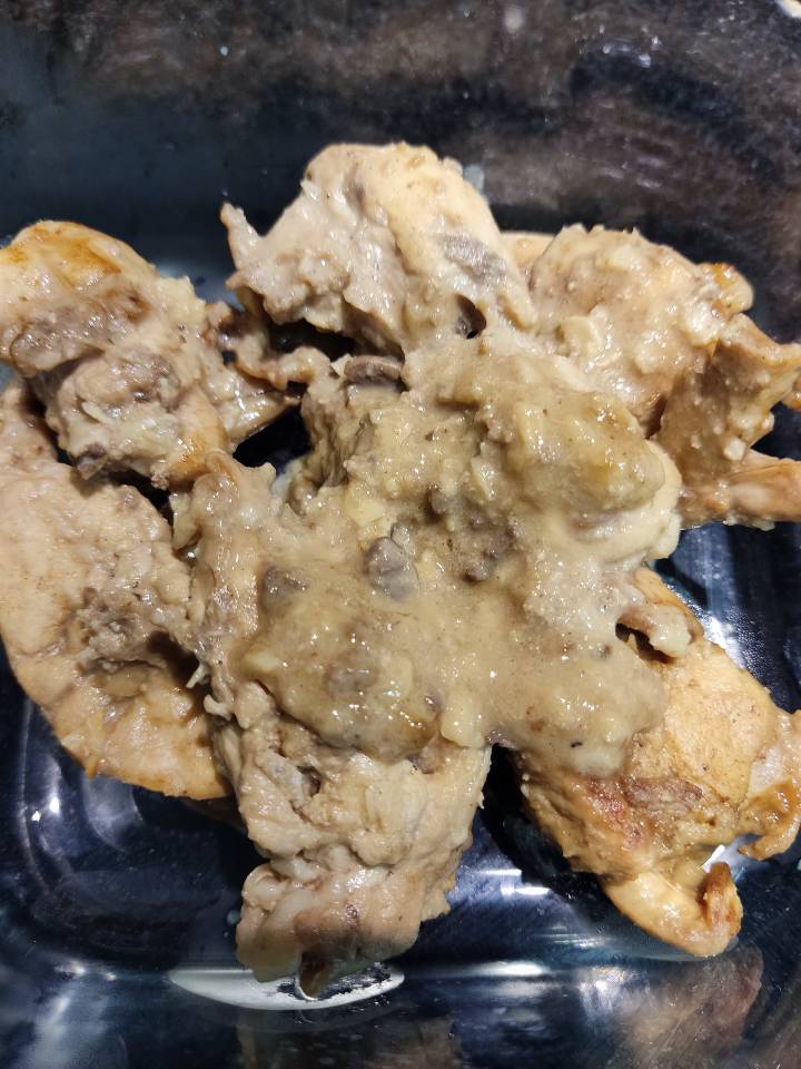 🐰🧄Conejo a la patagorrina (al ajillo)