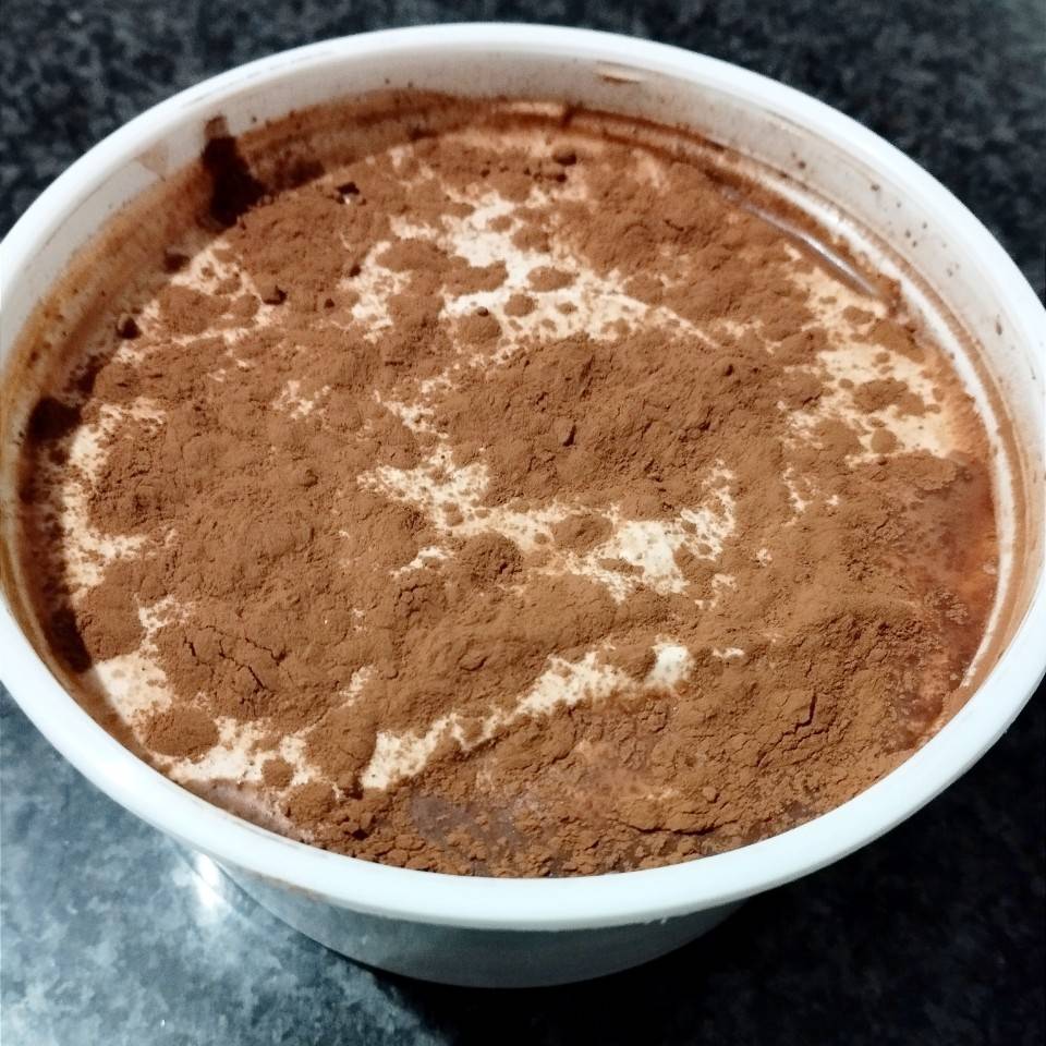 Tiramisú de tortitas de arroz Tiramisú de tortitas de arroz