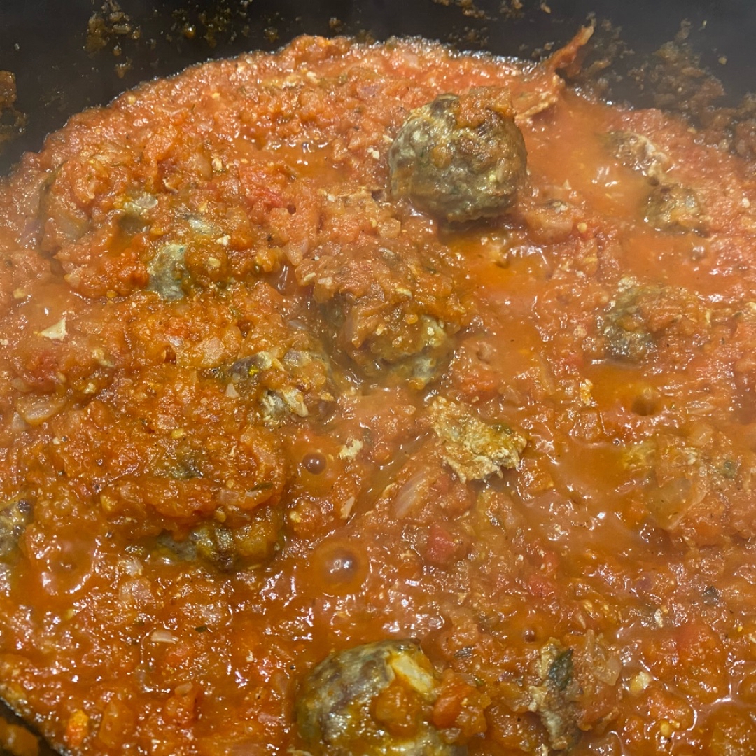 Albondigas de ternera en salsa Albondigas de ternera en salsa