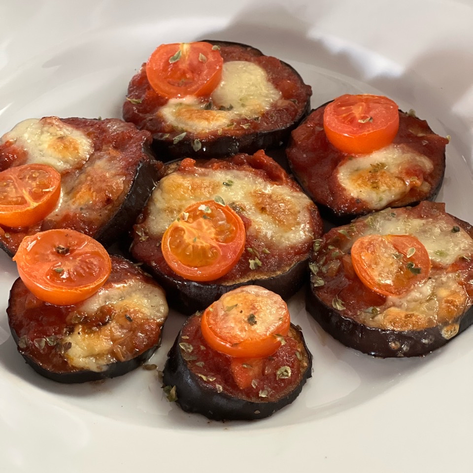 Pizzetas de Berenjena Pizzetas de Berenjena