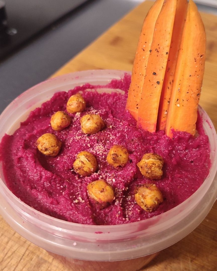 🟣Hummus de remolacha. Sin tahini🟣 🟣Hummus de remolacha. Sin tahini🟣